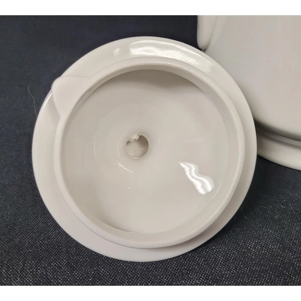 Silverie Fine China Tea Pot Coffee Pot with Lid (SIV11 Pattern) Vintage 1980s